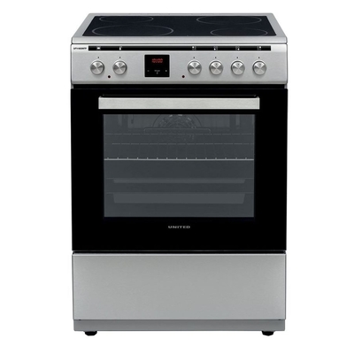Product Κουζίνα Κεραμική United Ufv-68289tp Inox base image