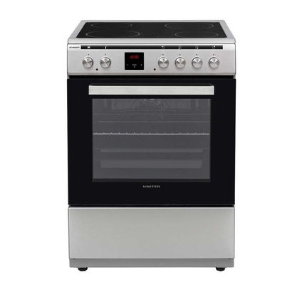 Product Κουζίνα Κεραμική United Ufv-60289tp Inox base image