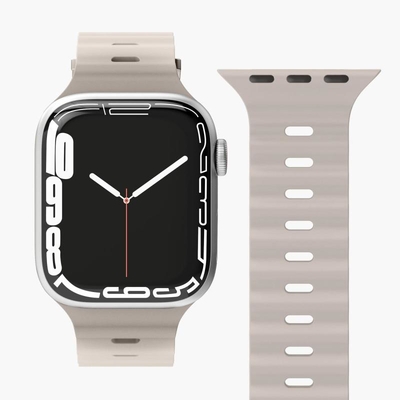 Product Λουράκι Vonmahlen for Apple Ocean Band 2 Band One cream (AWS00081) base image