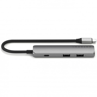 Product Docking Station Satechi USB-C Slim Multiport 4 σε 1 (USB-C, 4K HDMI, 2x USB-A) Γκρι base image