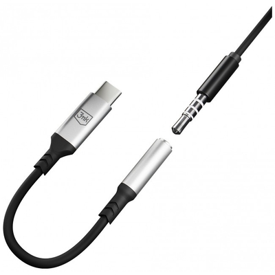 Product Αντάπτορας Ήχου 3MK USB-C σε miniJack base image
