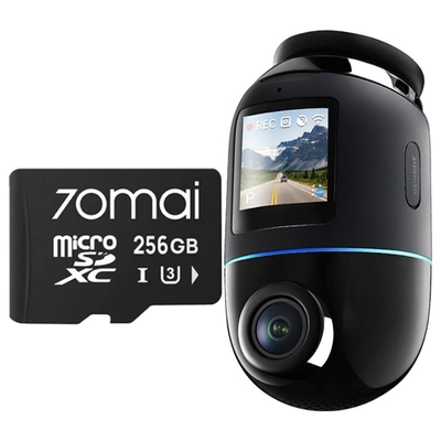 Product Κάμερα Αυτοκινήτου 360° 70Mai Omni X800 4K Μαύρη + SD 256GB base image