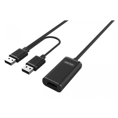 Product Καλώδιο USB Unitek USB 5.0m μαύρο base image