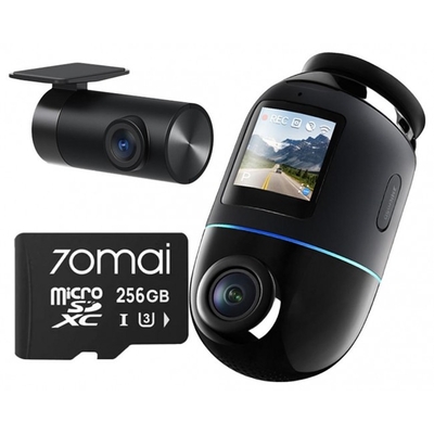 Product Κάμερα Αυτοκινήτου 360° 70Mai Σετ Omni X800 4K + SD 256GB Μαύρη base image