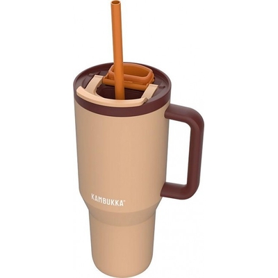 Product Θερμός Kambukka Rio Tumbler Almond Dream 950 ml καφέ base image