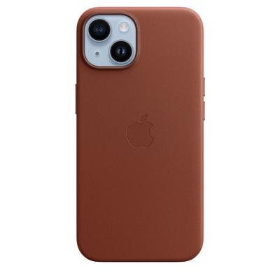 Product Θήκη Κινητού Apple iPhone 14 – Δερμάτινη με MagSafe σε απόχρωση umber base image