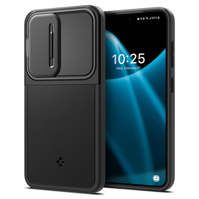 Product Θήκη Κινητού Spigen Optik Armor για Galaxy S24 – μαύρο base image