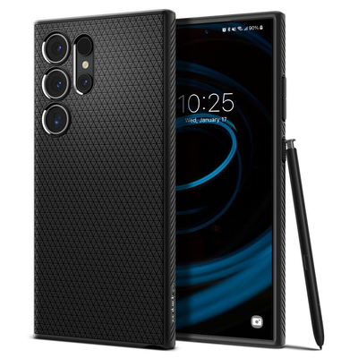Product Θήκη Κινητού Spigen Liquid Air για Samsung Galaxy S24 Ultra – μαύρο ματ base image