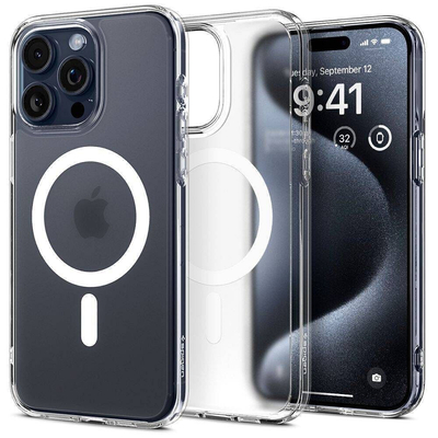 Product Θήκη Κινητού Spigen Ultra Hybrid Mag MagSafe για iPhone 16 Pro – frost clear base image