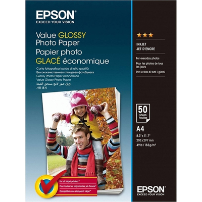 Product Γυαλιστερό Φωτογραφικό Χαρτί Epson A4 base image