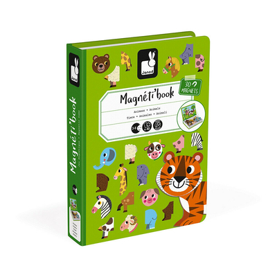 Product Παιχνίδι Κατασκευών Janod Magnetibook Ζώα base image