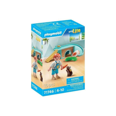 Product Playmobil My Life 71746 Αγόρι με ινδικό χοιρίδιο base image