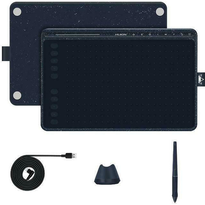 Product Ταμπλέτα Σχεδίασης Huion HS611 Blue – ψηφιακής base image