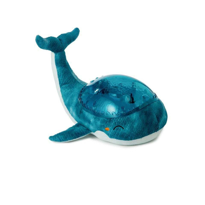 Product Βρεφικό Παιχνίδι Cloud b Tranquil Whale – Φωτάκι και κουδουνίστρα Μπλε base image