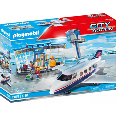 Product Playmobil City Action 71153 Αεροδρόμιο με αεροπλάνο base image