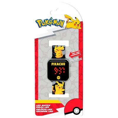 Product Παιδικό Ρολόι LED Pokemon Pikachu AVG4706 base image
