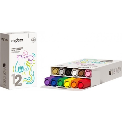 Product Μαρκαδόροι MiDeer ακρυλικοί 12 τεμ. MD1259 base image