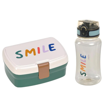 Product Παιδικό Σετ Φαγητού Lassig Little Gang Smile πράσινο base image