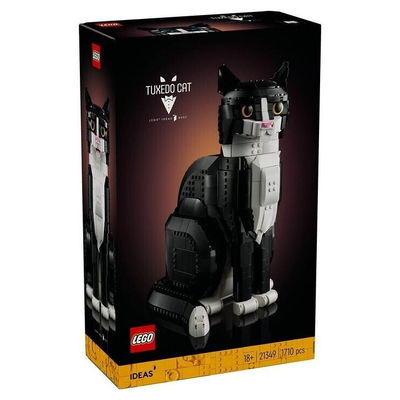 Product Lego Ideas 21349 Ασπρόμαυρη γάτα base image