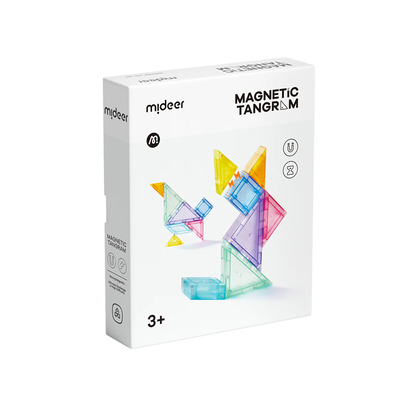 Product Επιτραπέζιο Παιχνίδι Μαγνητικό Tangram 3D με κλεψύδρα MiDeer MD4281 base image
