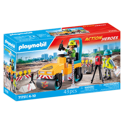 Product Playmobil Action Heroes 71751 Οδοποιία base image