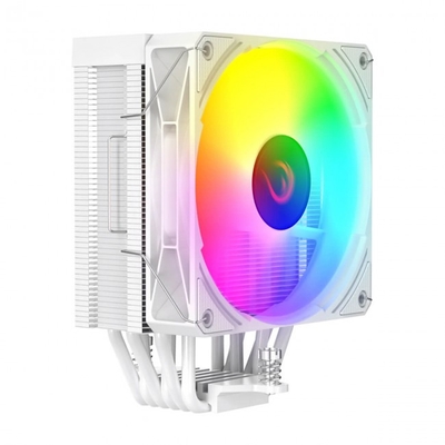 Product Ψύκτρα CPU Rampage Octagon C70 – με LCD infinity 120mm ARGB, λευκή base image