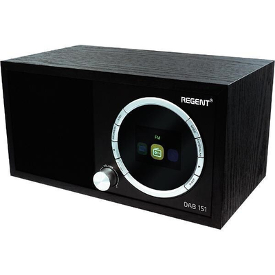 Product Επιτραπέζιο Ραδιόφωνο Ferguson Regent DAB+ 151 Μαύρο (x2) base image