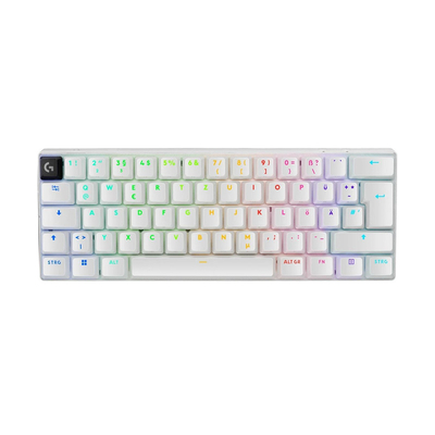 Product Ασύρματο Μηχανικό Πληκτρολόγιο Logitech G Pro X 60 Lightspeed Λευκό base image