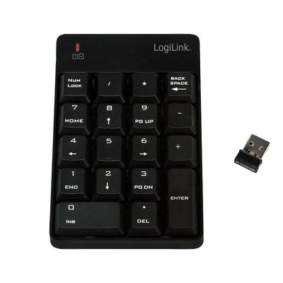 Product Ασύρματο Αριθμητικό Πληκτρολόγιο Logilink ID0120 base image