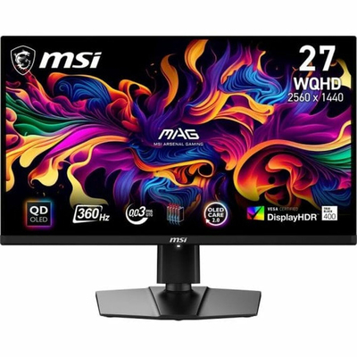 Product Monitor 27" MSI MAG 271QPX QD-OLED – QD-OLED / QHD / 0,03ms / 360Hz base image