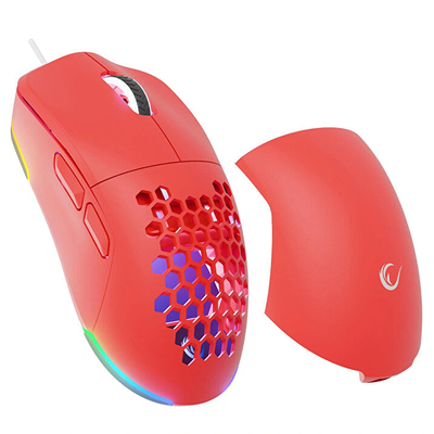 Product Gaming Ποντίκι Rampage BLINK Ενσύρματο USB, 12800 DPI, RGB, οπτικό, κόκκινο base image