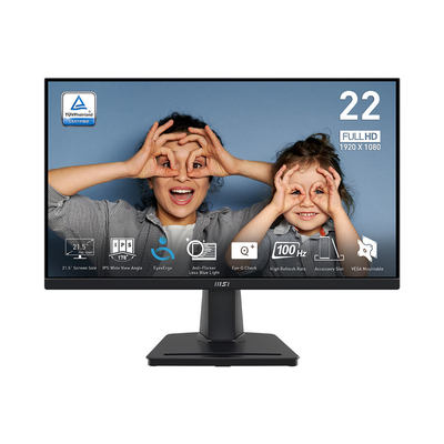 Product Monitor 21,5" MSI PRO MP225 – IPS / Full HD / 1ms / 100Hz base image