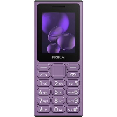 Product Κινητό HMD Nokia 105 (TA-1684) Dual SIM Μωβ (Aγγλικό Μενού) base image