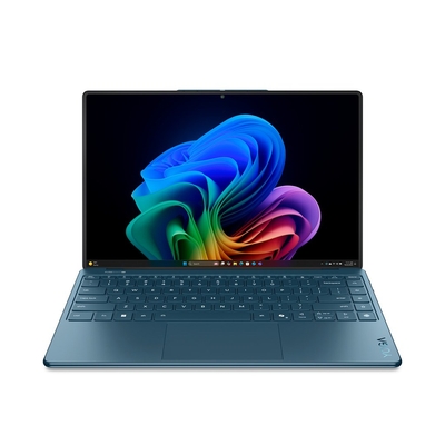 Product Laptop Lenovo 14" Yoga Slim 9 14ILL10 Intel Core Ultra 7 258V Touchscreen WQUXGA 32GB 1 TB SSD Win11Home Teal (83CX001PPB) base image