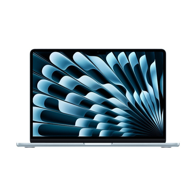 Product Laptop Apple 13,6" Macbook Air - M4 (10/8) 16GB / 256GB / Mac OS / Sky Blue (MC6T4ZE/A) base image