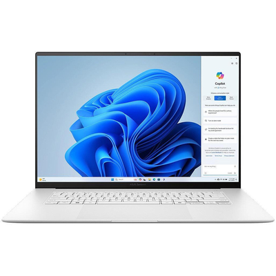 Product Laptop Asus 16" ZenBook S 14 OLED UM5606WA-RK266X - AI 9 HX 370 3K / 120Hz / 32GB / 1TB / W11P / AI / White (90NB13M1-M00ES0) base image
