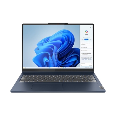 Product Laptop Lenovo 16" IdeaPad 5 Intel Core 7 150U Hybrid (2-in-1) Touchscreen WUXGA 16GB 1 TB SSD Win11Home Blue (83DU001KU) base image