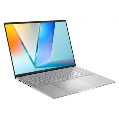 Product Laptop Asus 16" Vivobook S 16 OLED M5606WA-MX014W - Ryzen AI 9 HX 370 3,2K / 120Hz / 32GB / 1TB / Win11 / AI / Silver (90NB14B3-M004R0) base image
