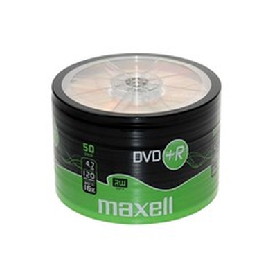 Product DVD+R Maxell 4.7GB 16x Spindle 50pk 50 pc(s) base image