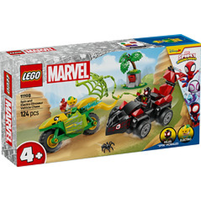 Product Lego Marvel 11198 Spin And Electro Dinosaur Vehicle Chase base image