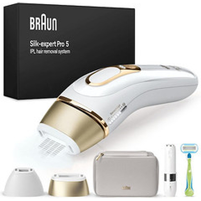 Product Αποτριχωτική Μηχανή Braun Silk-expert Pro L5156 White, Gold base image
