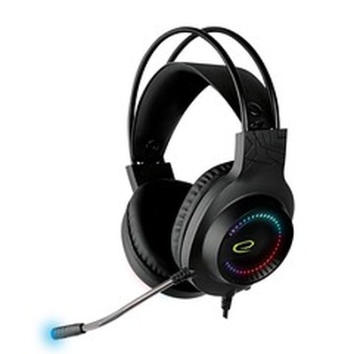 Product Headset Esperanza EGH7100 with microphone Black base image