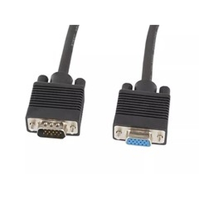 Product Καλώδιο VGA Lanberg CA-VGAC-10CC-0018-B+ 1.8 m VGA (D-Sub) Black base image