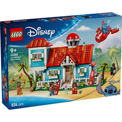 Product Lego Disney 43268 Lilo And Stitch Beach House base image