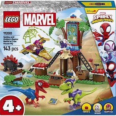 Product Lego Marvel 11200 Spidey And GobbyS Raptor Battle At Tree House Hq base image
