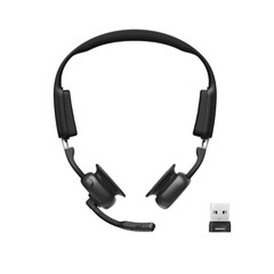 Product Ακουστικά VOIP Shokz OpenMeet UC Wireless Bone Conduction with USB-A adapter base image