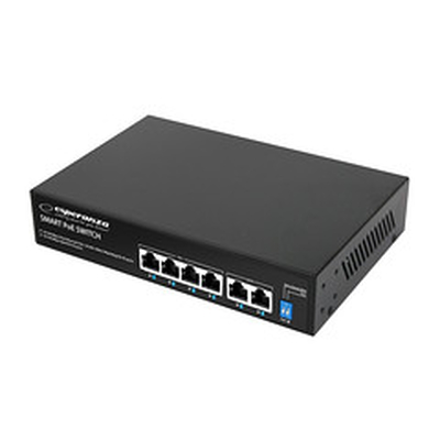 Product Network Switch Esperanza ENS105 6-port Poe 10/100 60W base image