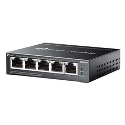 Product Network Switch TP-Link Omada ES205G Managed Gigabit Ethernet (10/100/1000) Black base image