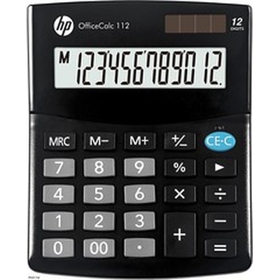 Product Αριθμομηχανή HP-OC 112/INT BX Black base image
