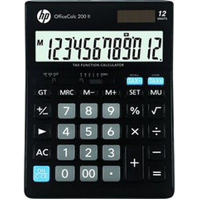 Product Αριθμομηχανή HP-OC 200 II/INT BX Black base image